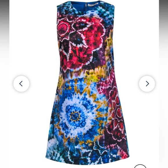 Alice and Olivia tie dye shift dress - Picture 1 of 6